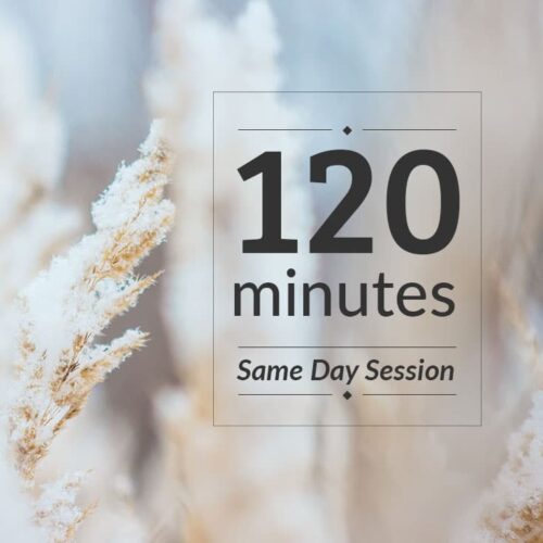 120 Minutes Same Day Session Package new
