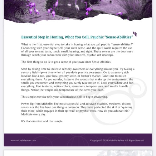 Psychic Development Exercises and Tips