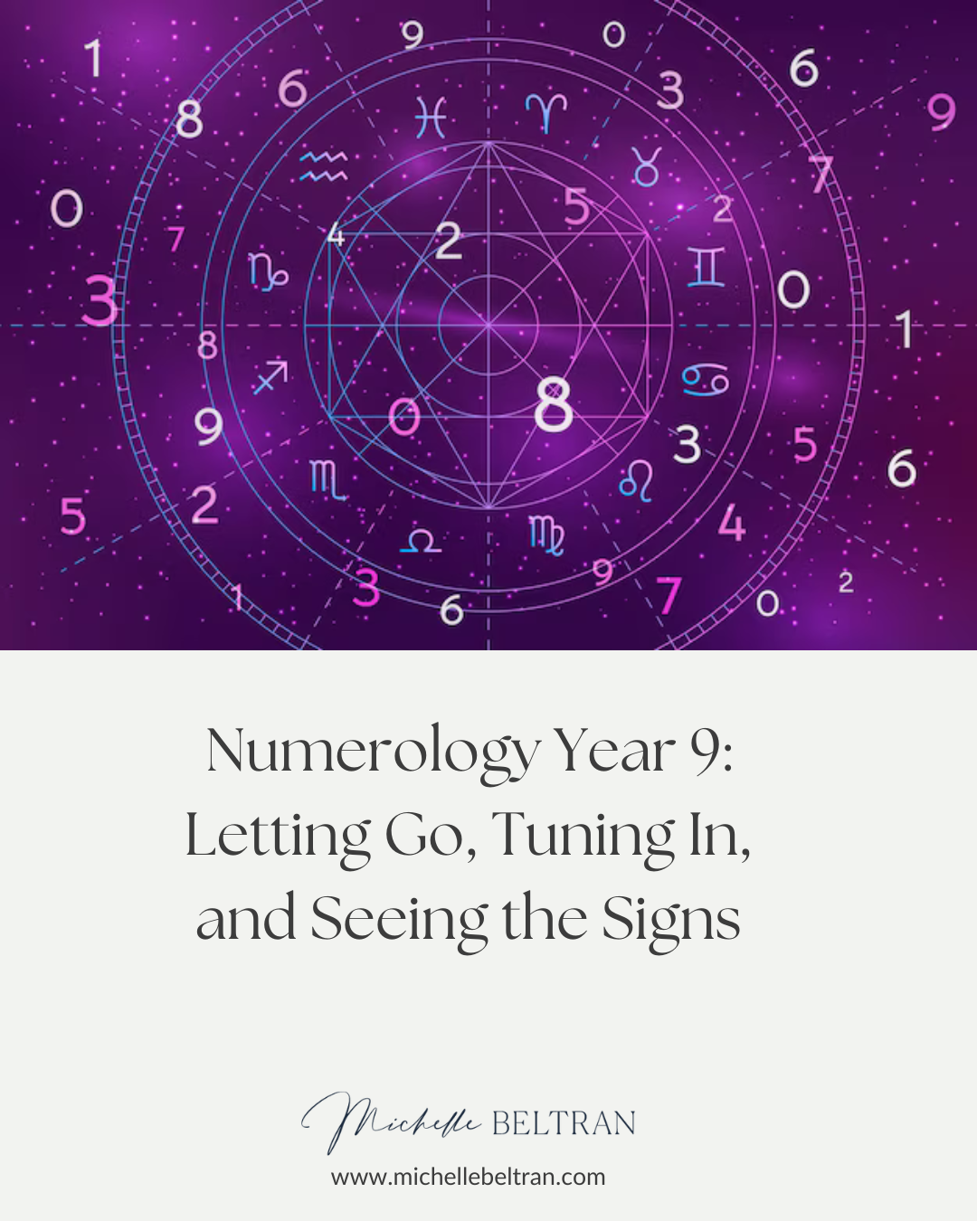 Numerology Year 9: Letting Go, Tuning In, and Seeing the Signs