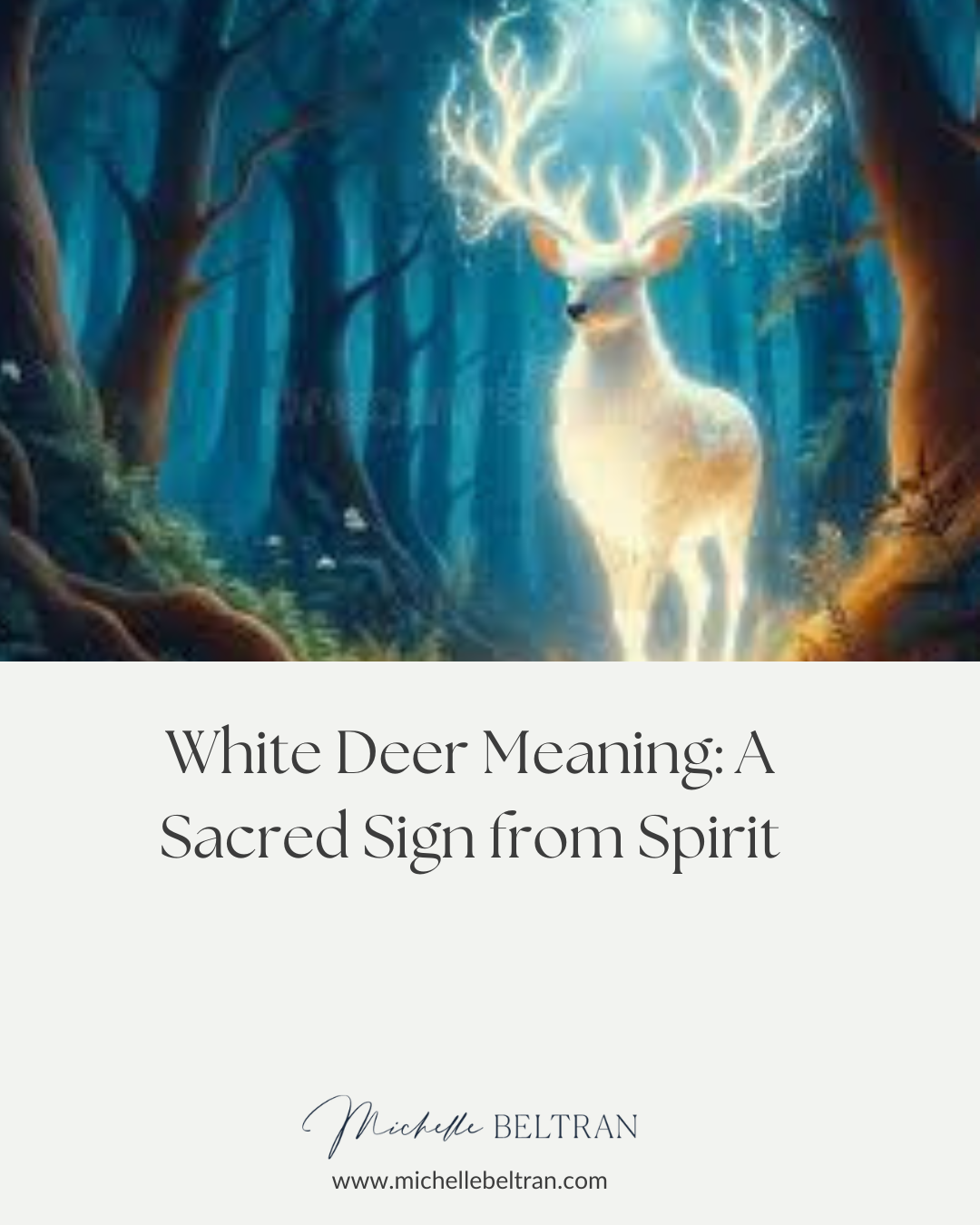 White Deer Meaning: A Sacred Sign from Spirit
